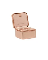 Small Travel Jewelry Case Taupe