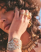 Terra Ring Set of 3 Vintage Gold