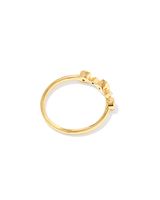 Davie 18k Gold Vermeil Trio Delicate Bracelet in White Sapphire | Kendra  Scott