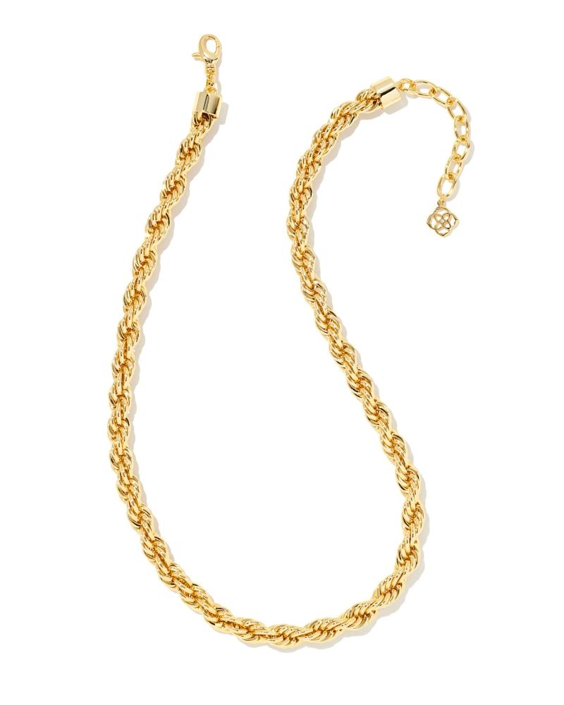 Kassie Chain Necklace in Gold