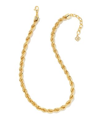 Cailey Chain Necklace in Gold