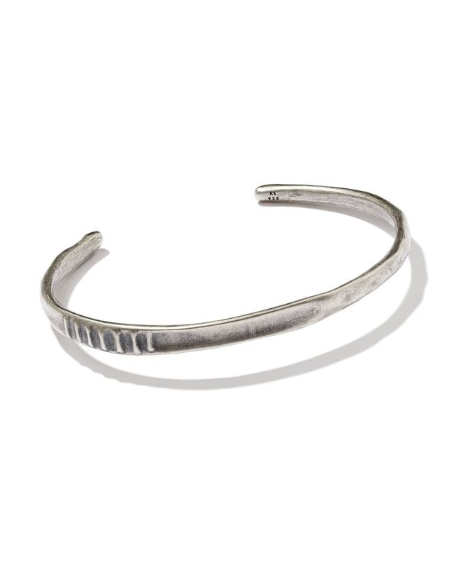 Kenneth Oxidized Sterling Silver Corded Bracelet in Glow in the Dark Mix |  Kendra Scott