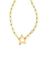 Kendra Scott 18 Inch Thin Chain Necklace in 18k Gold Vermeil