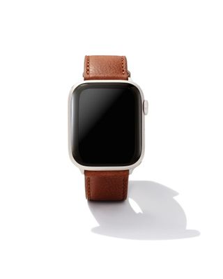Evans Leather Watch Band in Luggage