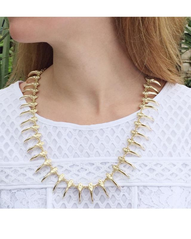 Kendra Scott Alden Collar Necklace in Gold