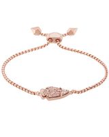 Emilie Rose Gold Chain Bracelet in Sand Drusy | Kendra Scott