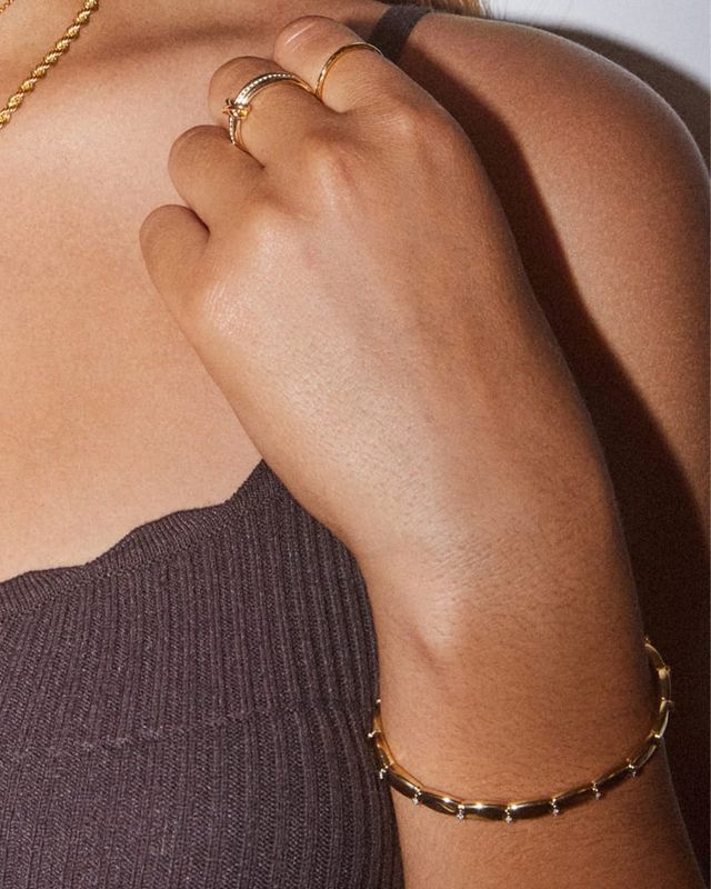 Orson Loop Rope Bracelet, Gold Vermeil, Women's Bracelets