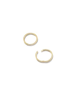 Keeley Hoop Earrings in 18k Gold Vermeil