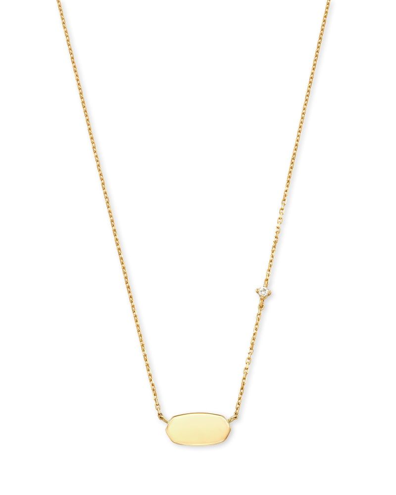 Kendra Scott Fern 14k Yellow Gold Pendant Necklace | Dillard's