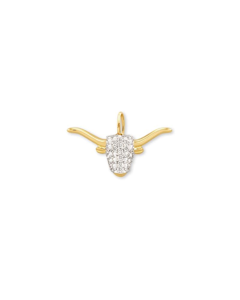 Rhododendron 14K Gold Charm Large