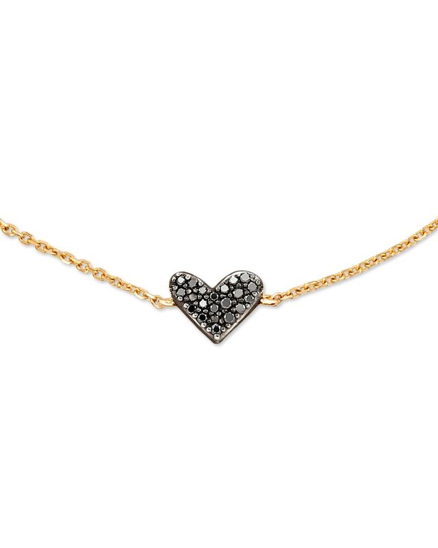 Haven Heart Gold Chain Bracelet in Multi Mix