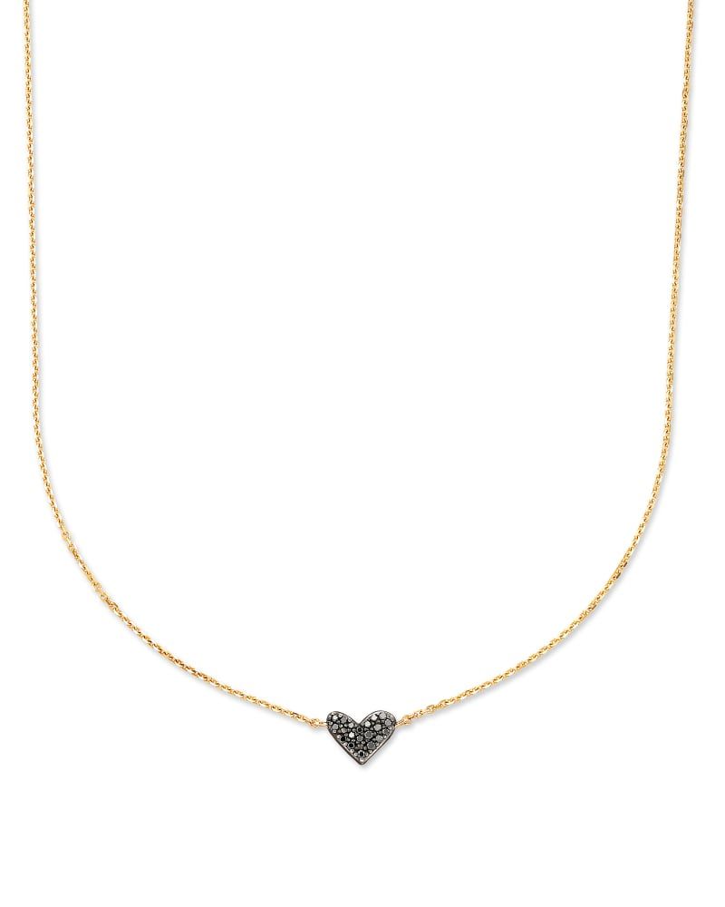 Ari Heart Rose Gold Chain Bracelet in Pink Drusy | Kendra Scott