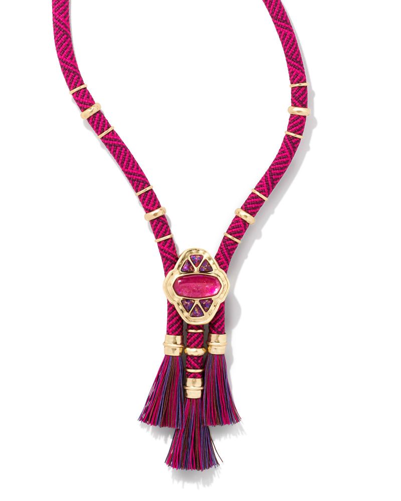 Kendra Scott Multicolor Drusy Elisa Gold Pendant Necklace New | eBay