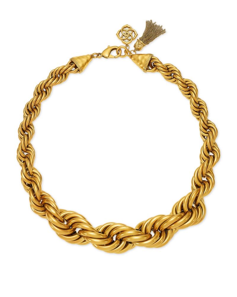 Kassie Chain Necklace in Gold