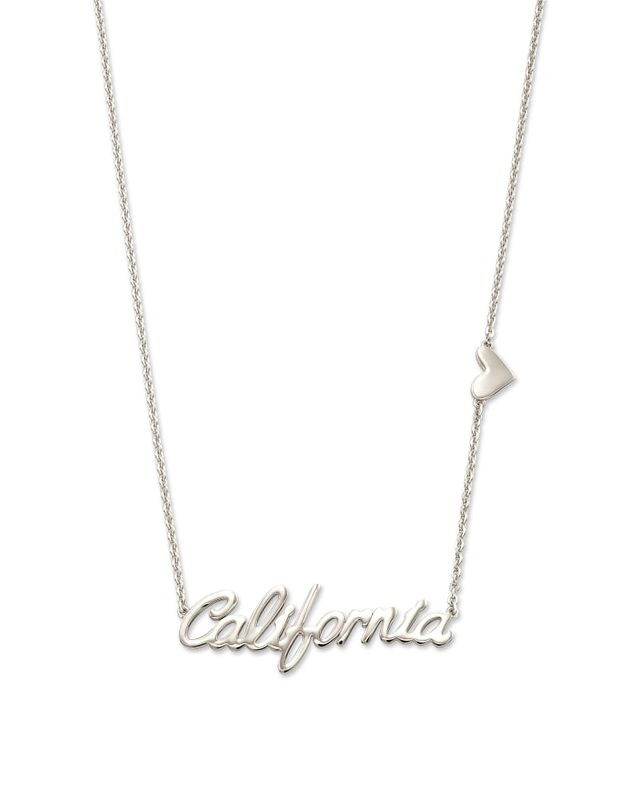 Louisiana Pendant Necklace in Sterling Silver | Kendra Scott