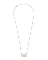 Kendra Scott Moon & Star Pendant Necklace in Silver