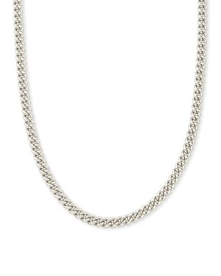 Ace Chain Necklace in Silver