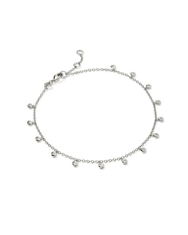 Amelia Chain Necklace in Silver