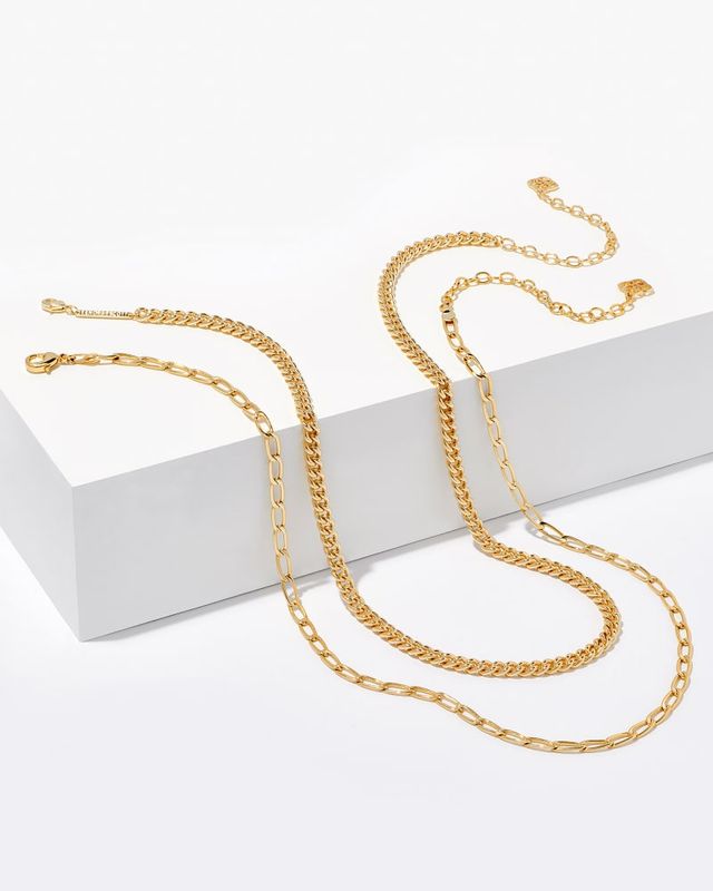 Merrick Chain Necklace in Silver