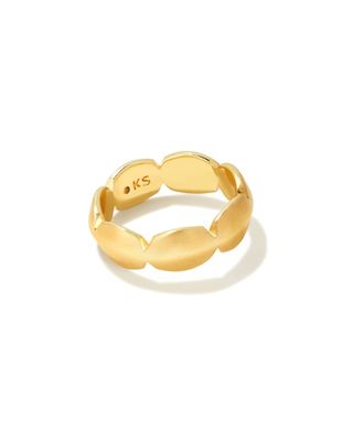 Andi Band Ring in Gold