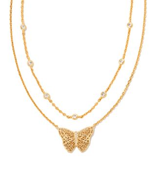 Kendra Scott Sloane Star Strand Necklace in Mixed Metal - Her Hide Out