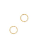 Keeley Hoop Earrings in 18k Gold Vermeil