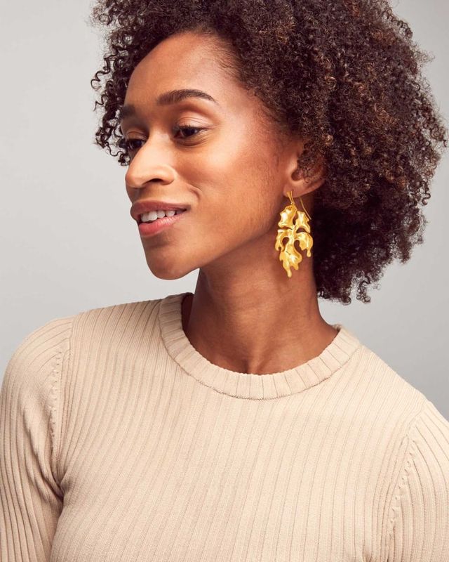 Sophia Drop Earrings in Gold