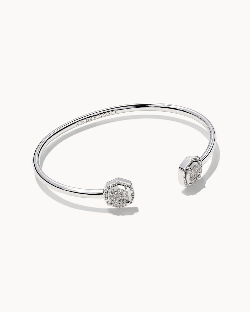 Grayson Crystal Cuff Bracelet In Gold Black Spinel | Kendra Scott –  Occasionally Yours