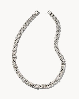 Lesley Chain Necklace in Silver