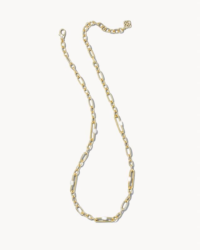 Merrick Chain Necklace in Gold