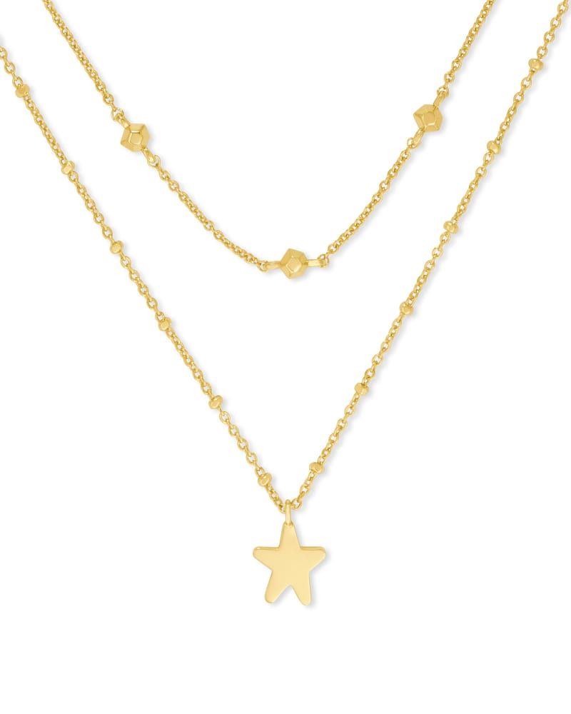 Kendra Scott Jae Star Choker Necklace in Gold