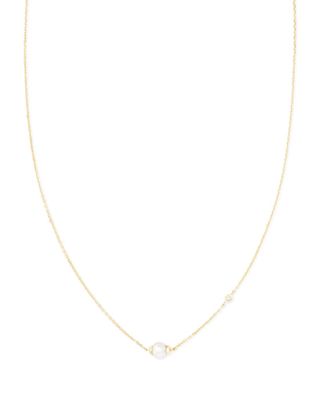 Cathleen 14k Gold Small Pendant Necklace
