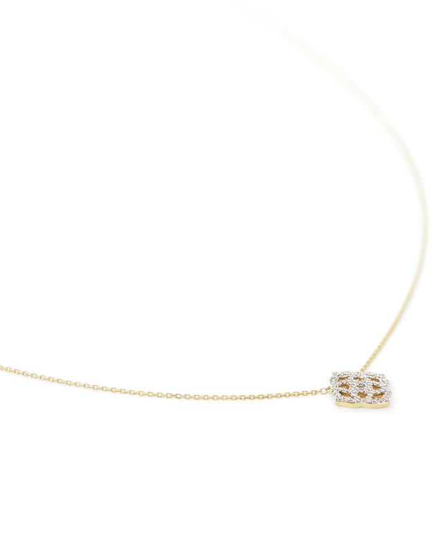 Kendra Scott 14K Yellow Gold Star Pendant Necklace - White Diamond