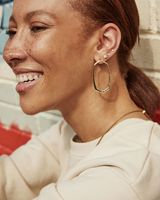 Colette Hoop Earrings in Gold