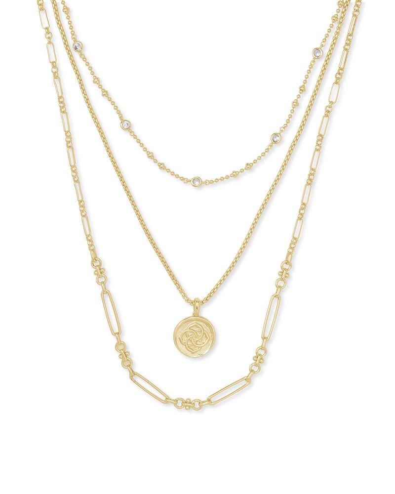 Kendra Scott Madelyn Frontal Necklace In Neutral Mix | ModeSens