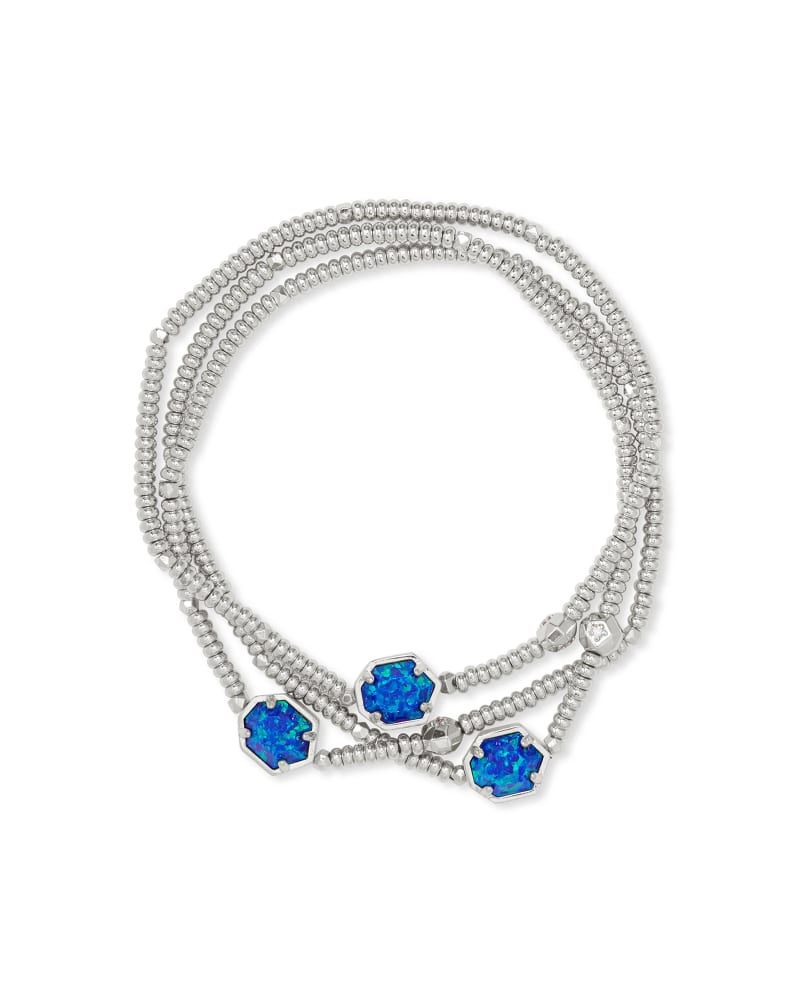 Elaina Gold Adjustable Chain Bracelet in Lilac Abalone | Kendra Scott