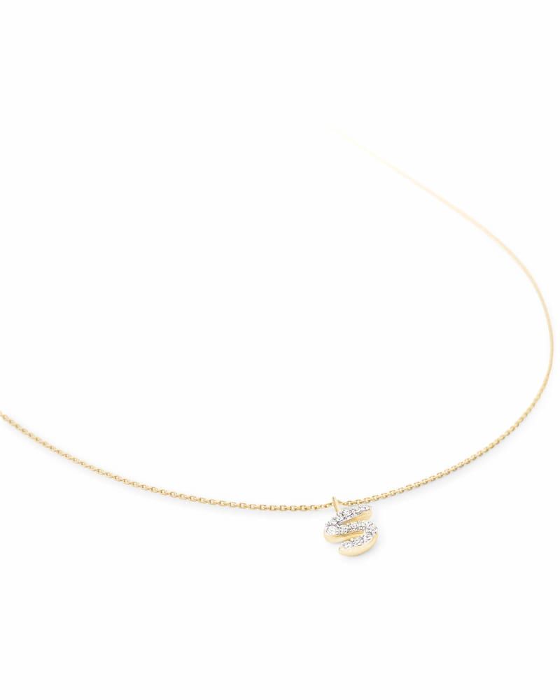 Kendra Scott Letter A Pendant Necklace