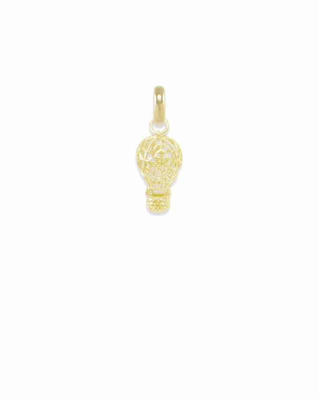 Blue Hot Air Balloon Travel Charm – Graziella Fine Jewellery