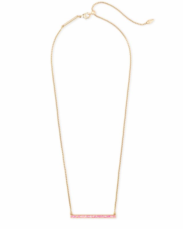 14K Gold Filled Necklace with Colorful Heart Pendant 3 Styles Demi Red Kelsey 18-20 inch