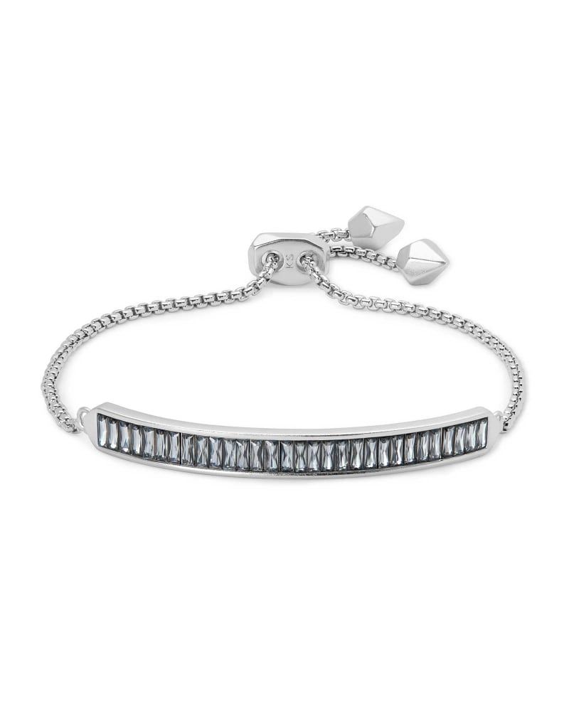 Ott Adjustable Chain Bracelet in Silver