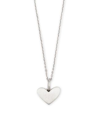 Ari Heart Pendant Necklace in Sterling Silver