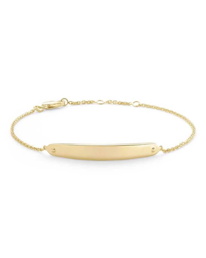 Single Satellite Chain Bracelet in Sterling Silver & 18k Yellow Gold  Vermeil