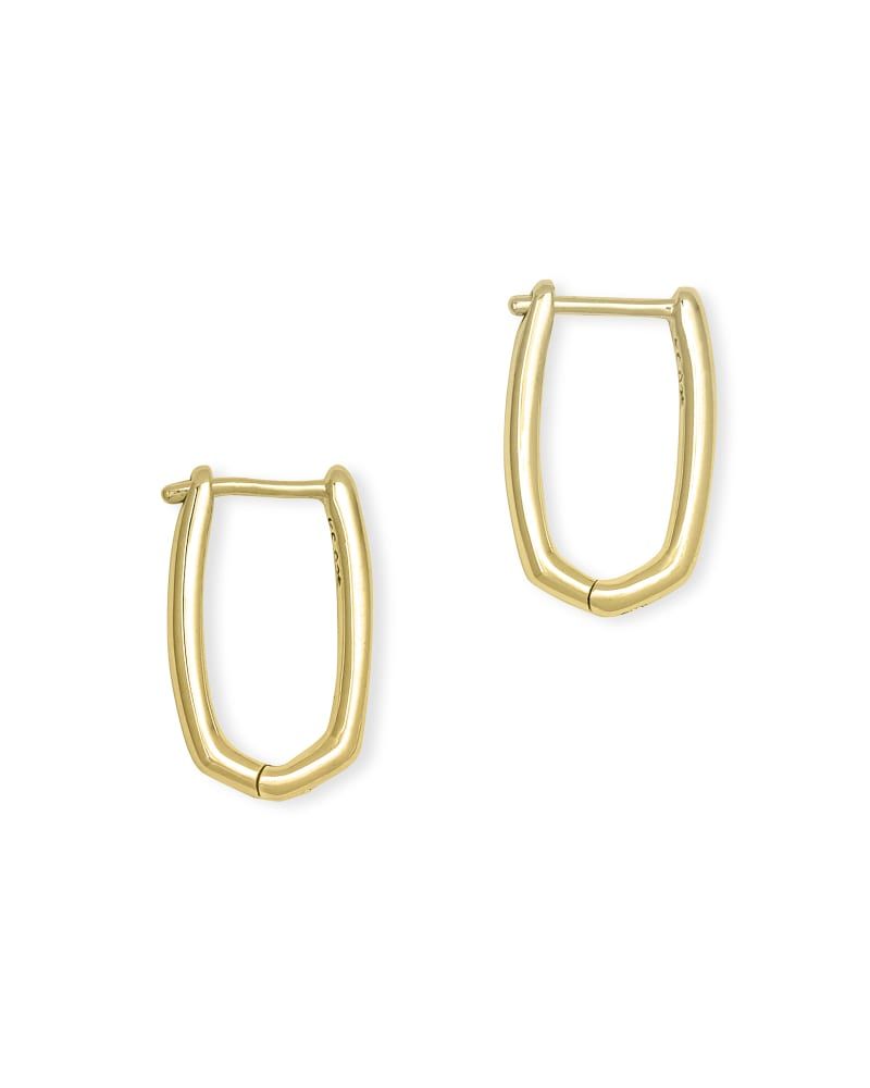 Keeley Hoop Earrings in 18k Gold Vermeil