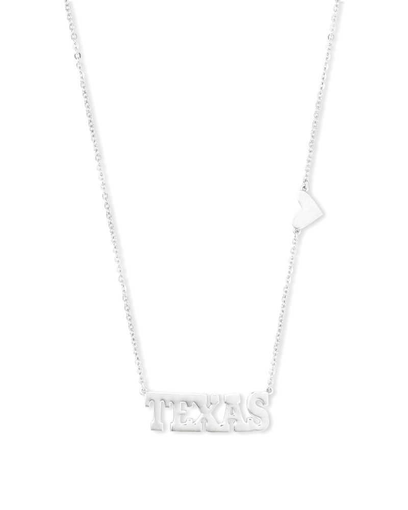 Kendra Scott California Pendant Necklace in Sterling Silver