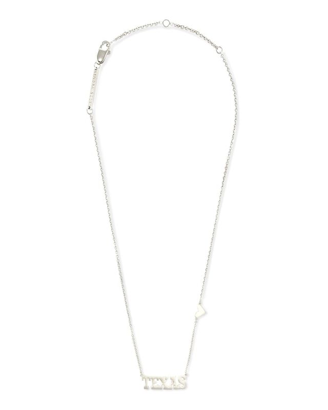 Louisiana Pendant Necklace in Sterling Silver | Kendra Scott