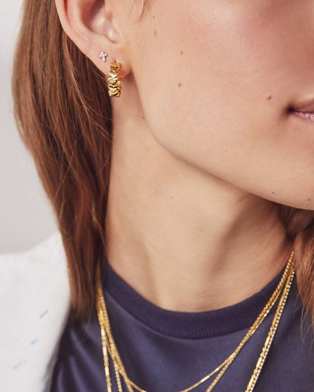 Earring Hook in 18k Gold Vermeil | Kendra Scott