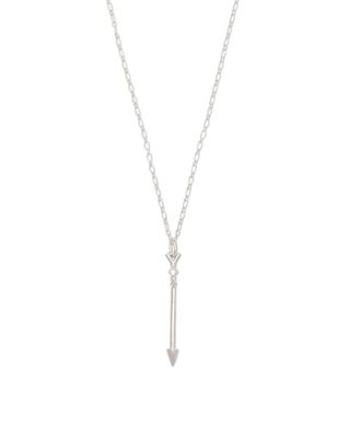 Kendra Scott Sterling Silver Open Star Chain Necklace