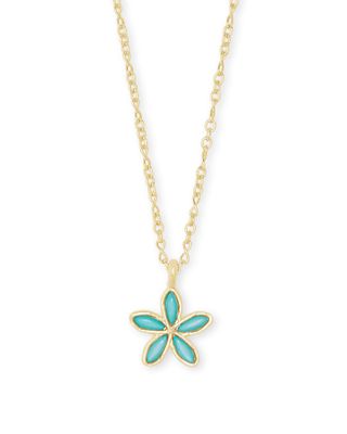 Carved Jae Star Gold Pendant Necklace - Bleu & Co