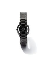 Dira Black Stainless Steel 28mm Watch in Black Mother-of-Pearl