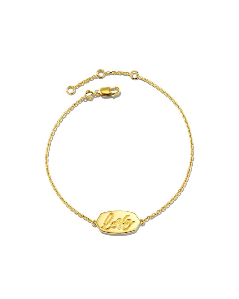 Single Satellite Chain Bracelet in Sterling Silver & 18k Yellow Gold  Vermeil